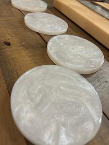 Dessous de verre en résine époxy de haute qualité faits à la main en résine Vente en gros - Product Image 2