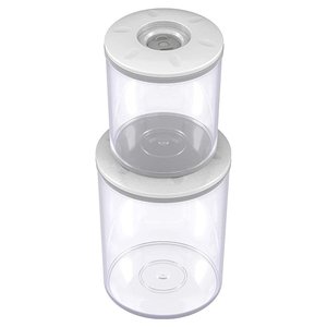 Ensemble de récipients sous vide ronds FAMILY ACO1182, 3 pièces, pour le stockage des aliments avec couvercles hermétiques, pour la cuisine - Product Image 3
