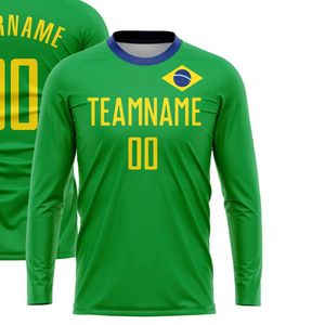 Classic Long Sleeve Soccer <b>Jersey</b> Football Match <b>Shirt</b> Breathable Quick Dry Athletic Sports Uniform For <b>Men</b> And Competitive Play - Product Image 2