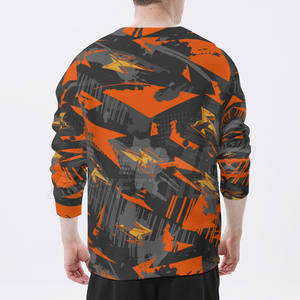 Venta al por mayor de los hombres de peso ligero de invierno tailandés sudaderas cómodas cintura elástica sólido sublimación liso teñido sudaderas con capucha - Product Image 6