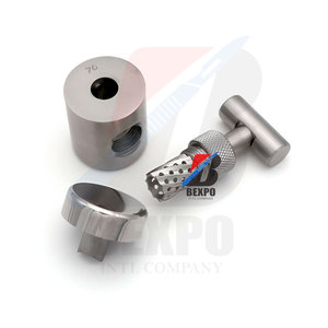 Grand broyeur chirurgical manuel d'acier inoxydable d'implant dentaire d'instrument de moulin d'os - Product Image 4