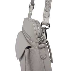 กระเป๋าสะพายพาดลำตัวหนังลายกรวดเนื้อนิ่มนิ่มแท้น้ำหนักเบาโบฮีเมียนสไตล์วินเทจผู้จัดจำหน่ายเรขาคณิตจากอินเดีย - Product Image 4