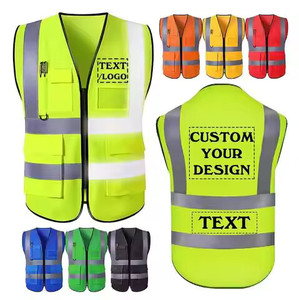 เสื้อกั๊กนิรภัยแบบลำลองสำหรับผู้ชาย ไม่มีแขน ได้มาตรฐาน ANSI Class 1 กันน้ำ คุณภาพสูง ระบายอากาศได้ดี เหมาะสำหรับฤดูร้อน ฤดูใบไม้ร่วง และฤดูหนาว - Product Image 1