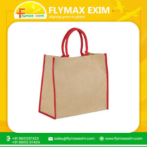 Sacs à provisions en tissu de jute naturel 100% faits à la main à la mode et respectueux de la terre avec logo personnalisé en vente! - Product Image 4