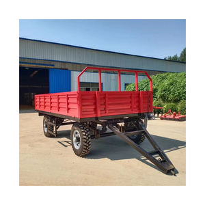 Remolque agrícola para postes de cercas y transporte de madera, ayudando con proyectos de construcción y reparación de granjas. - Product Image 1