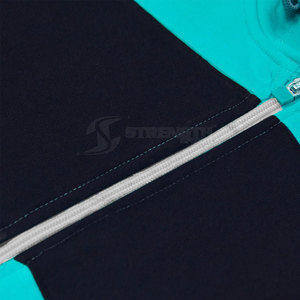 Sudaderas con cremallera de alta calidad para hombre, tejido de ganchillo de poliéster y algodón, técnica teñida lisa, MOQ bajo de moda para invierno - Product Image 5