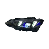 Feux avant LED de style « yeux de serpent » V3 blancs, jaunes et ambre pour BMW Série 4 2020-2024 G22 G23 G26 G80 G82 420i 425i 430i M440i
