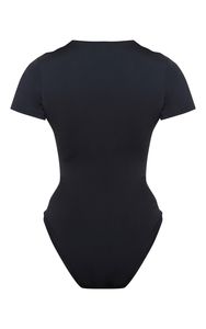 2024 High Waist Swimwear Sexy One Piece Bikini Women Beach Wear Backless Print Contrast Color Adventure Swim New Retro Swimsuit - Product Image 6