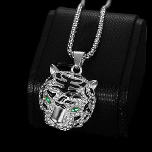 Pendentif Hip Hop en Argent Sterling 925 avec Moissanite, Collier Diamanté Style Urbain de Luxe pour Hommes et Femmes - Product Image 3