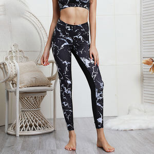 Hot Selling Printed Sport <b>Trousers</b> Gym Workout Women High Waisted Fitness <b>Yoga</b> Leggings Quick Dry Breathable for Women Casual - Product Image 6