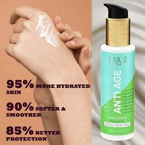 Crème pour les mains anti-âge de luxe, fabriquée à la main avec des ingrédients naturels et une formule anti-rides, production écologique pour les marques privées - Product Image 3