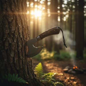 Hache multifonctionnelle de survie pour la chasse et le camping, en acier, fabriquée à la main, portable, vente en gros industrielle, très demandée - Product Image 3