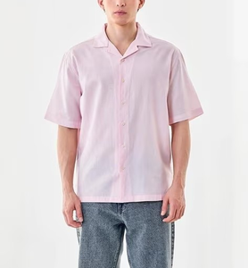 Chemises en gros pour hommes, chemise à col rabattu surdimensionnée pour hommes, col cubain personnalisé en usine, designer de bowling - Product Image 4
