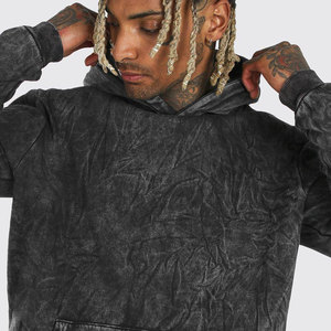 Sudaderas Cómodas con Efecto Desgastado por el Sol, 100% Algodón, Diseño Nuevo, Precio Razonable para Hombre, Venta de Fábrica - Product Image 3