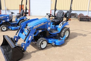 New/Holland WORKMASTER 25S 4X4 Équipement agricole sous-compact Tracteurs neufs d'occasion avec chargeur frontal - Product Image 4