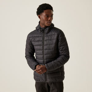 Veste courte et courte matelassée personnalisable pour l'hiver lourd à l'extérieur, en coton grande taille, respirant, imperméable, avec fermeture éclair, style décontracté - Product Image 1