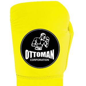 ถุงมือชกมวย PU รุ่นใหม่ สายรัดแบบผูก ป้องกันการลื่น กันน้ำ สำหรับฝึกซ้อม คิกบ็อกซิ่ง และออกกำลังกาย - Product Image 4