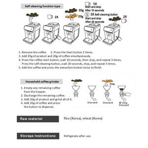 Pellet Detergente 100% Naturale per Macchina da Caffè Automatica 400g, Ecologico e Salva Tempo - Product Image 4