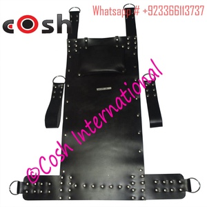 Sling de cuero rojo resistente para sexo - Product Image 2