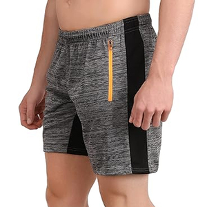 2024 OEM Short d'entraînement de gymnastique pour hommes Séchage rapide et respirant avec logo personnalisé High Street Style Plain Dyed Techniques - Product Image 2
