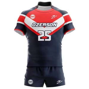 New Design High Quality Rugby Uniform Quick Dry Wholesale Rugby Uniform Breathable Rugby Uniform Customization Available - Product Image 4