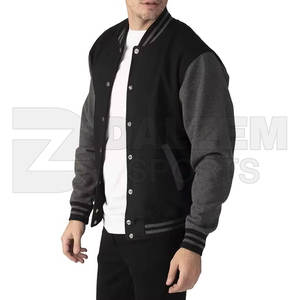 2025 nouveauté hommes de haute qualité Letterman Baseball Varsity veste coupe régulière Style décontracté à vendre - Product Image 4