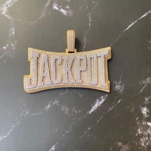 925สุดเท่สำหรับผู้ชายสีเงินแท้ปรับแต่งได้มากสร้อยคอชุบทองประดับจี้วิบวับเครื่องประดับฮิปฮอปพรอมแร็ปเปอร์ - Product Image 2