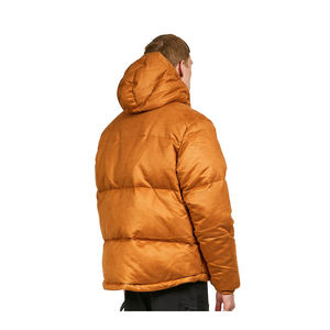 <b>Men's</b> High Quality <b>Velvet</b> Puffer <b>Jacket</b> Top Design <b>Velvet</b> Hooded Bubble Coat for Winter Stylish Canvas High Street Style - Product Image 3