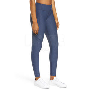 Best Selling <b>Women's</b> Fitness <b>Legging</b> Customized Elastic Waist Yoga <b>Legging</b> with Solid <b>Pattern</b> Made in Factory - Product Image 4