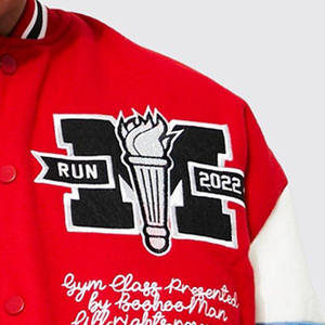 แจ็คเก็ตวาร์ซิตี้ขนแกะคุณภาพสูง ป้องกันแบคทีเรีย สำหรับผู้ชายและผู้หญิง สไตล์ใหม่ คอตั้ง มีทุกขนาดและสี - Product Image 4