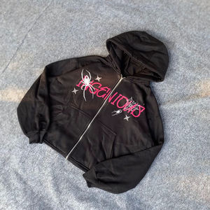 เสื้อฮู้ดดี้พิมพ์ลายสกรีนฮิปฮอปประดับเพชรคุณภาพสูง สไตล์วินเทจ สำหรับผู้ชาย ฤดูหนาว ผ้าฝ้าย 100% เป็นมิตรกับสิ่งแวดล้อม แฟชั่น - Product Image 1