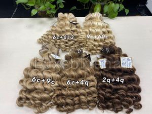 100% mechones de cabello humano virgen sin procesar virgen cutícula alineada tejido de cabello peruano - Product Image 5