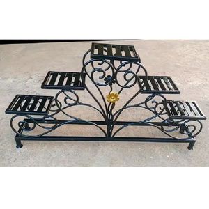 Latest Arrival Premium Iron Garden Planter <b>Pots</b> Home Application Metal <b>Plant</b> <b>Stand</b> Flower Rack Reasonable Indoor Outdoor Decor - Product Image 3