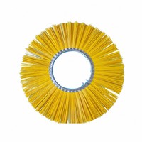 Brosse de balayage pour chargeuse compacte, équipement de construction de qualité, type Wafer, 20" 21" 22" 24" 26" 32" 36" 46"