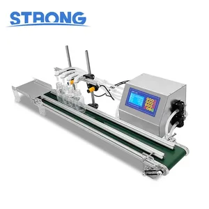 CSY-4H3200 Automatic Peristaltic Pump Small Liquid&Bottle Filling Machine Four Line Conveyor Belt Filling Machine