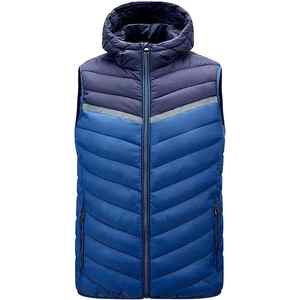 Chaleco Acolchado Informal de Lona con Logotipo Personalizado de Alta Calidad, Ligero, Sin Mangas, Cálido para Invierno - Product Image 1