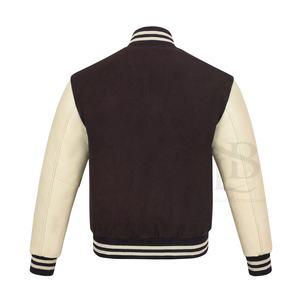 Chaqueta universitaria para hombre con estampado de logotipo personalizado, chaqueta de béisbol ligera de alta calidad para invierno, novedad OEM - Product Image 3