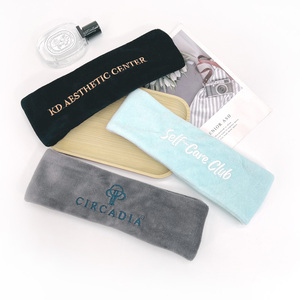 नए निर्माता कपास मखमली स्पा हेडबैंड के साथ महिलाओं के लिए चेहरे की त्वचा देखभाल हेयरबैंड - Product Image 2