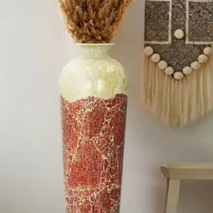 Mosaïque de verre design fer mosaïque décor à la maison pot de fleur antique pot de fleur design mosaïque pot de fleur - Product Image 1