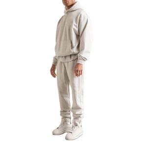 Personnalisé High Street décontracté coupe-vent blanc survêtement Jogging ensemble 2 pièces Gym Fitness coupe-vent survêtement grande taille hommes 100% - Product Image 1