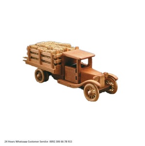 Camion en bois pour la décoration à la maison et la décoration de bureau - Product Image 6