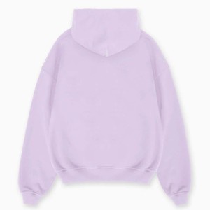 Sweat-shirts à capuche surdimensionnés en coton épais de 350 g/m², couleur unie, style hip-hop, écologiques, brodés, coupe ample, design uni - Product Image 2