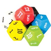 Dés géants en mousse de polyuréthane souple en mousse PU Dés de jeu en mousse souple Idéal pour l'enseignement des mathématiques Jouet pour enfants Cadeaux Jouets éducatifs