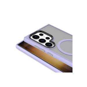 Netzy 14 Plus for Magsafe <b>Case</b> for Galaxy S24 Ultra Hard PC <b>Wireless</b> <b>Charging</b> Compatible Back Cover Lila Frosting Mobile <b>Case</b> - Product Image 3