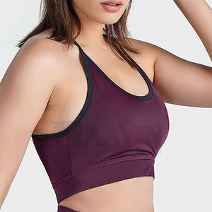 Sujetador deportivo transpirable de talla grande para mujer, ropa de gimnasio, ropa de entrenamiento, ropa deportiva - Product Image 5