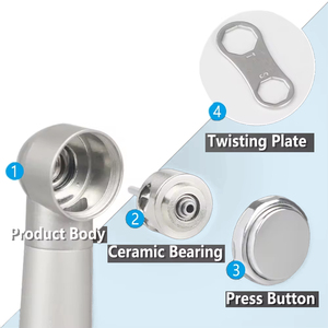 Pieza de mano dental de alta velocidad Pa-na Max Air Turbine LED Push Button Ball Bearing Pieza de mano dental de alta velocidad - Product Image 4