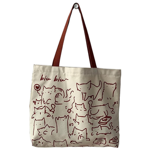 Wholesale Soft Cotton Tote Bag | Reusable Eco-Friendly Shopping Carry Bag with Rope Handles Shoulder Strap | OEM Manufacturer - Product Image 5