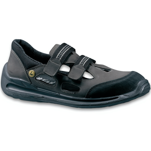 รองเท้าแตะนิรภัย Dragster-1240 สีน้ำตาล/ดำ หนังแท้ ไซส์ 47 สำหรับอุปกรณ์ความปลอดภัยและการเอาชีวิตรอด - Product Image 2