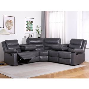 متعدد الوظائف عصري قابل للتمديد مع حامل على شكل حرف L كوب مستلق 3 + 2 + 1 مقعد لغرفة المعيشة - Product Image 3