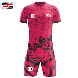 Camiseta de fútbol original hecha a medida, kit de equipo, uniformes de fútbol por sublimación de calidad tailandesa, conjunto completo de camiseta de fútbol - Product Image 6